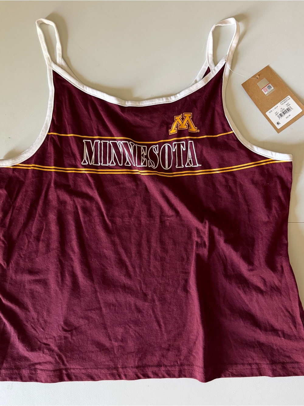 NCAA Minnesota Golden Gopher’s Women’s Strappy Tank L (12/14)